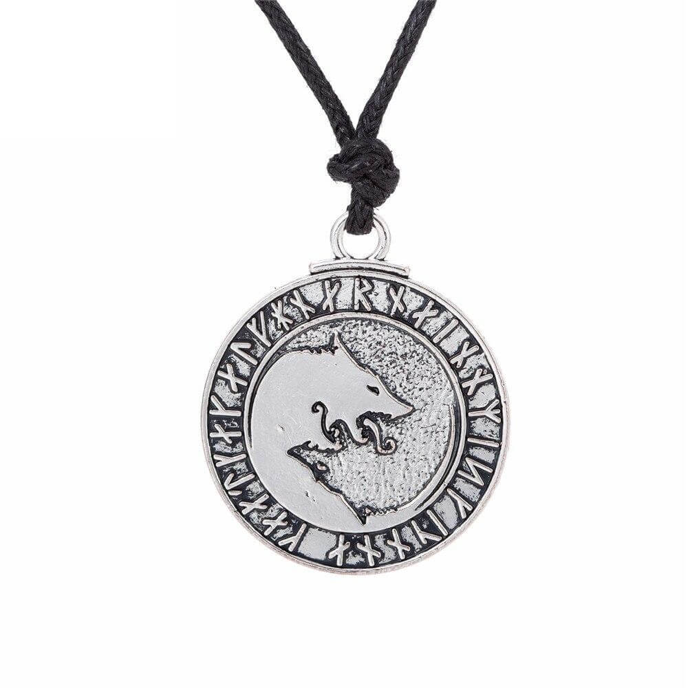 Wikinger Schmuck Original mit Fenrir