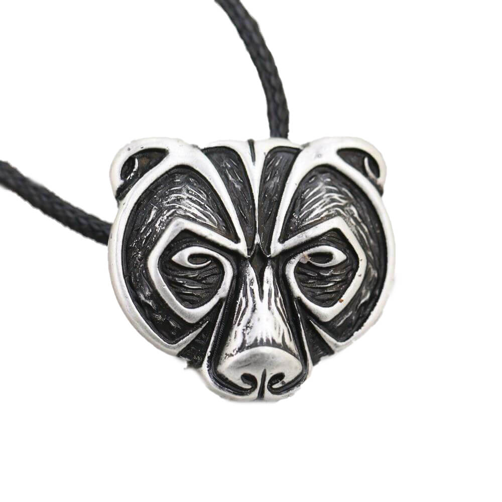 Wikinger Schmuck mit Bär Kopf