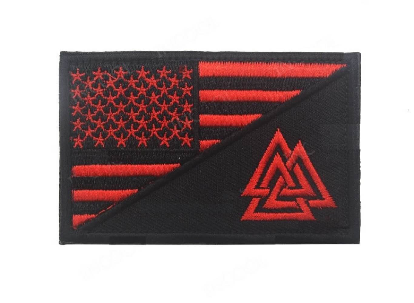 Wikinger Wappen mit Valknut Flag