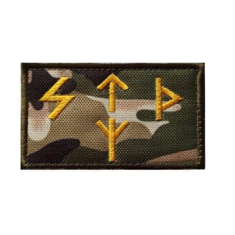 Wikinger Wappen mit Viking Runes