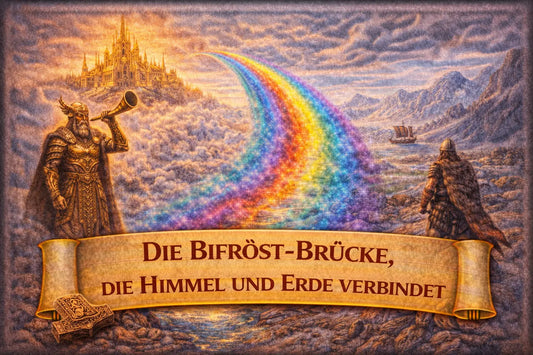 Die Bifröst-Brücke, die Himmel und Erde verbindet