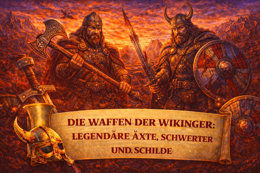 Die Waffen der Wikinger: Legendäre Äxte, Schwerter und Schilde
