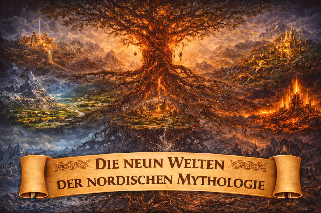 Die neun Welten der nordischen Mythologie