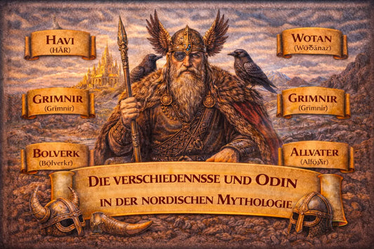 Die verschiedenen Namen von Odin in der nordischen Mythologie