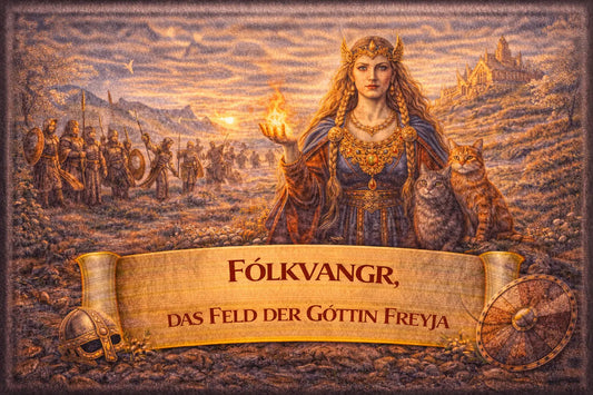 Fólkvangr, das Feld der Göttin Freyja