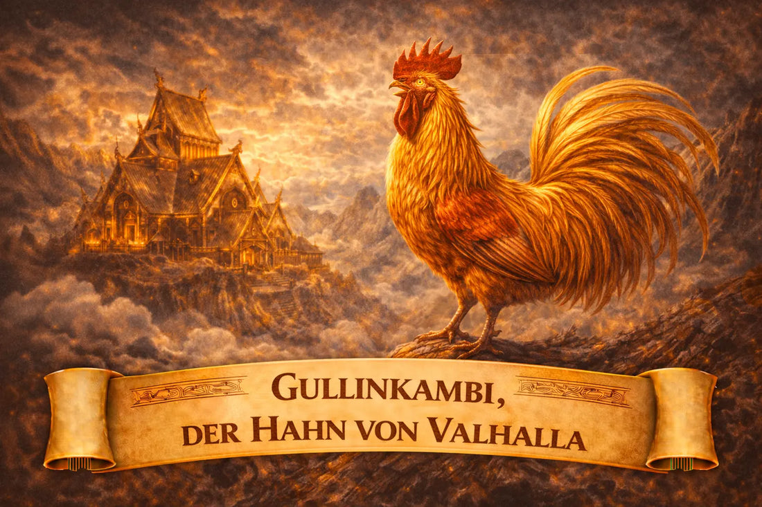 Gullinkambi, der Hahn von Valhalla
