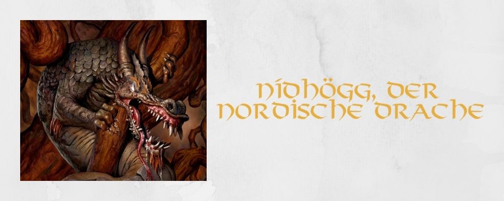 Nídhögg, der nordische Drache