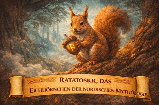 Ratatoskr, das Eichhörnchen der nordischen Mythologie