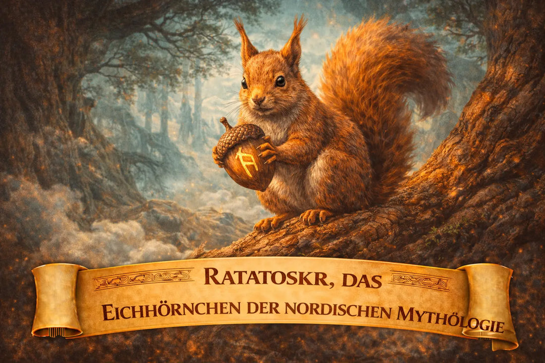 Ratatoskr, das Eichhörnchen der nordischen Mythologie