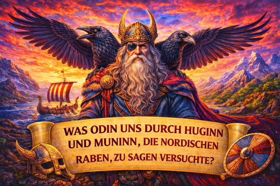 Was Odin uns durch Huginn und Muninn, die nordischen Raben, zu sagen versuchte?