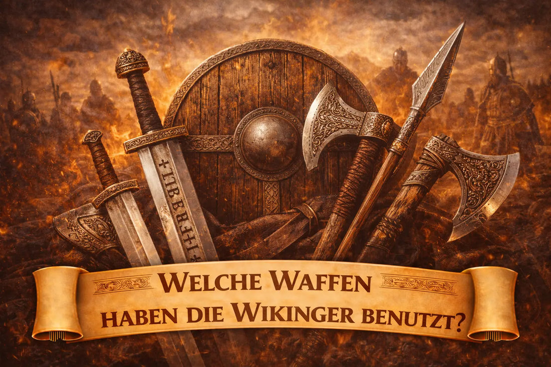 Welche waffen haben die Wikinger benutzt?