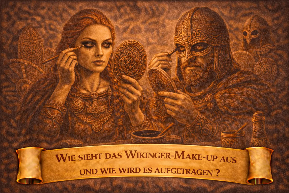 Wie sieht das Wikinger-Make-up aus und wie wird es aufgetragen ?