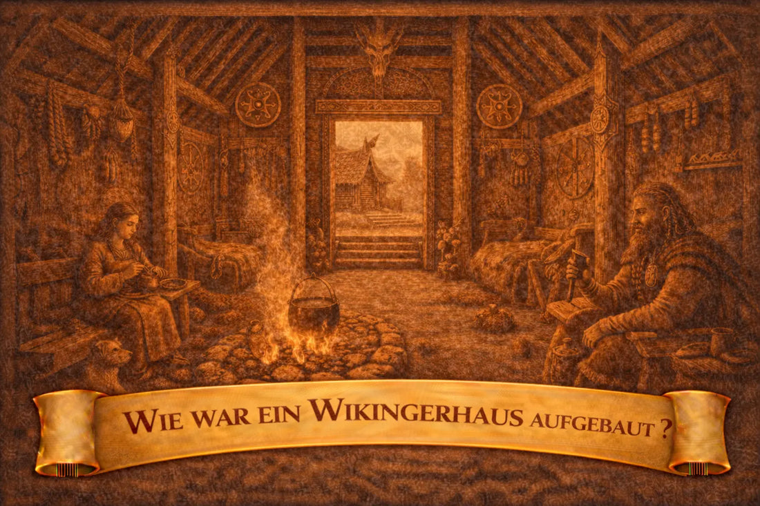 Wie war ein Wikingerhaus aufgebaut ?