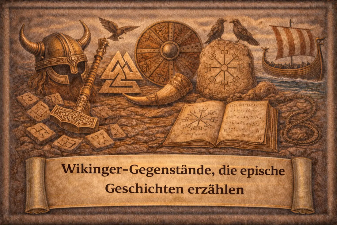 Wikinger-Gegenstände, die epische Geschichten erzählen
