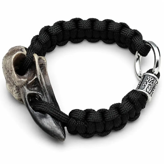 Armband Männer Gothic Rabe