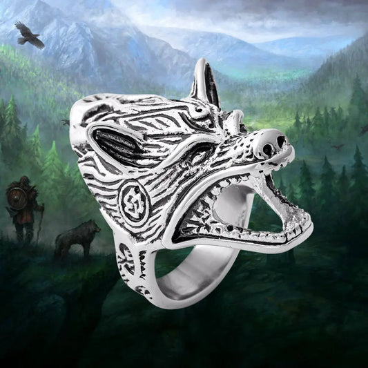 Fenris Wolf Ring