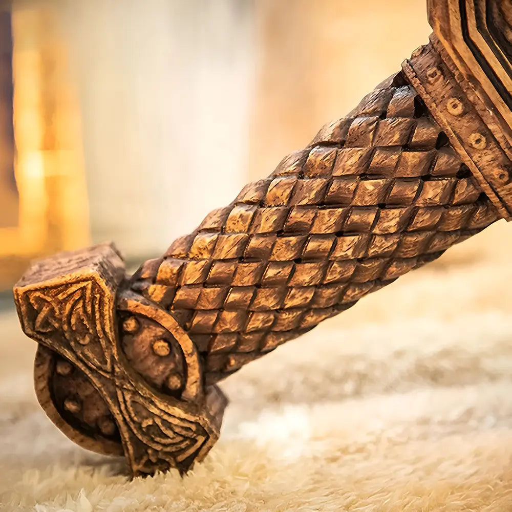 Wikinger Figuren Dekoration Nordisch | Mjolnir Hammer – Die Wikinger Taverne