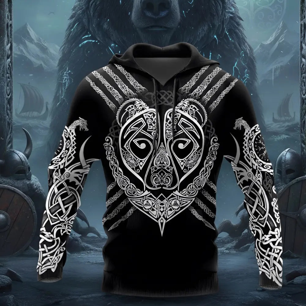 Hoodie Bär Mann