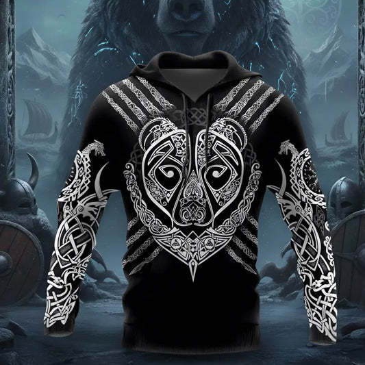 Hoodie Bär Mann