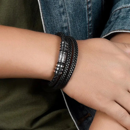 Keltische Armbänder Leder