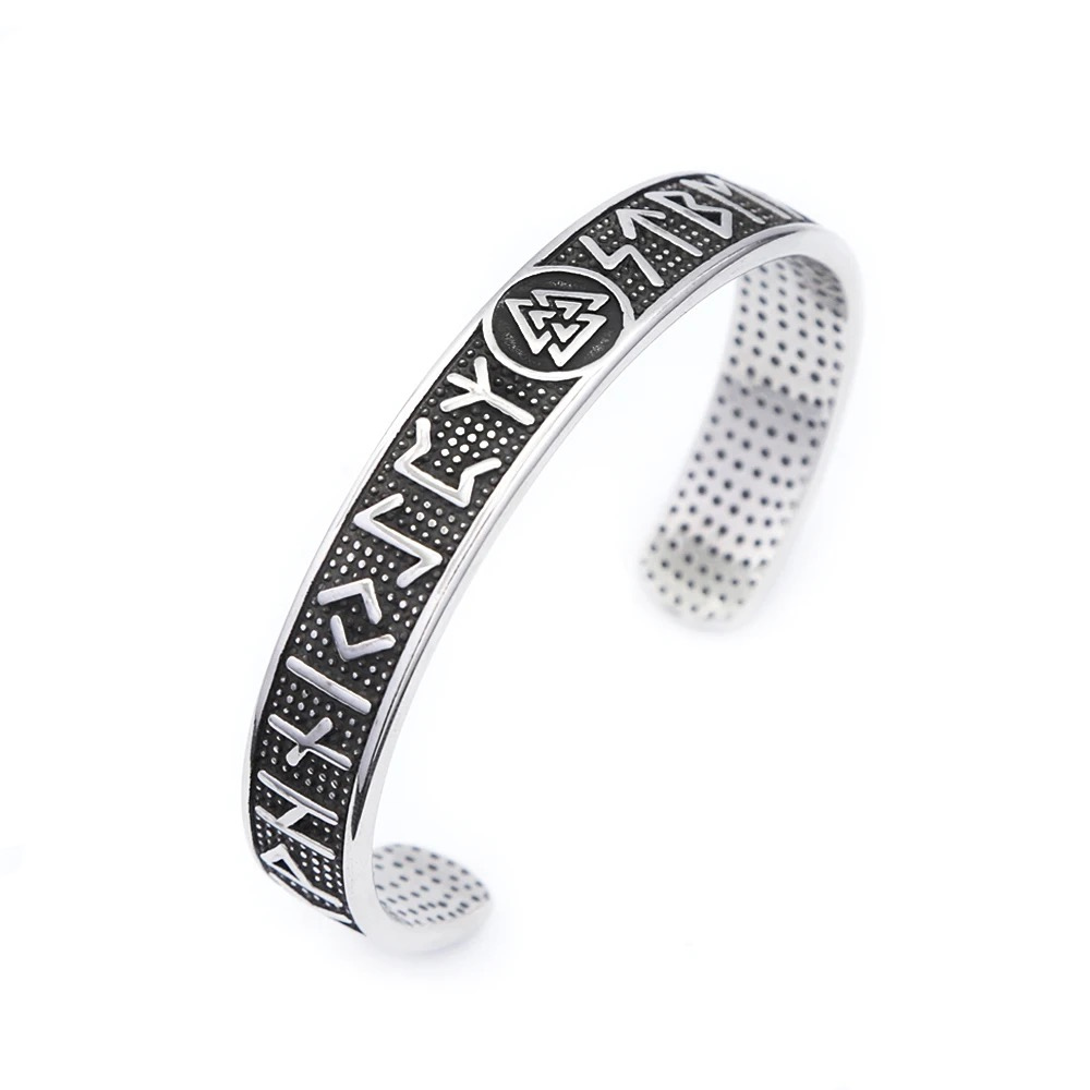 Keltisches Armband Silber mit Valknut