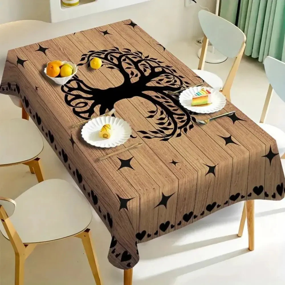 Nordische Tischdecken mit Yggdrasil