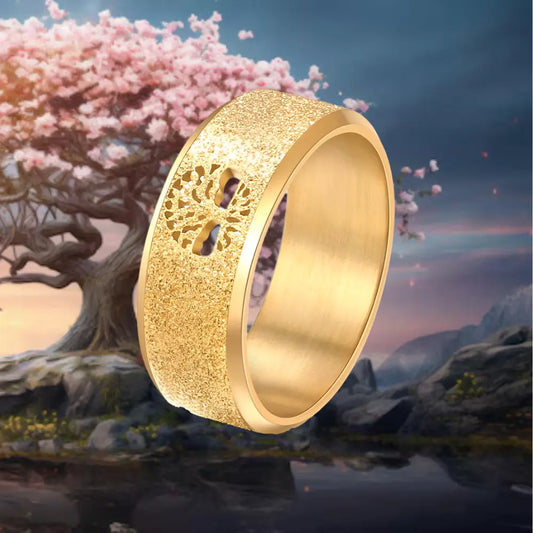 Ring Lebensbaum Gold