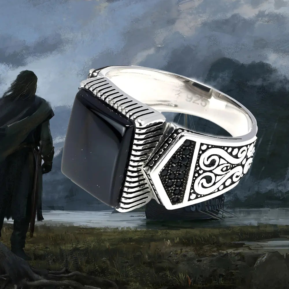 Ring Wikinger Silber fur Jarl