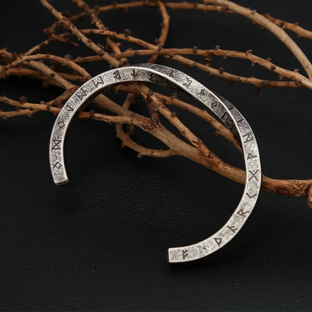 Silber Armreif Herren Wikinger