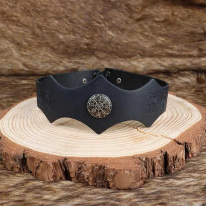 Schwarz Wikinger Stirnband
