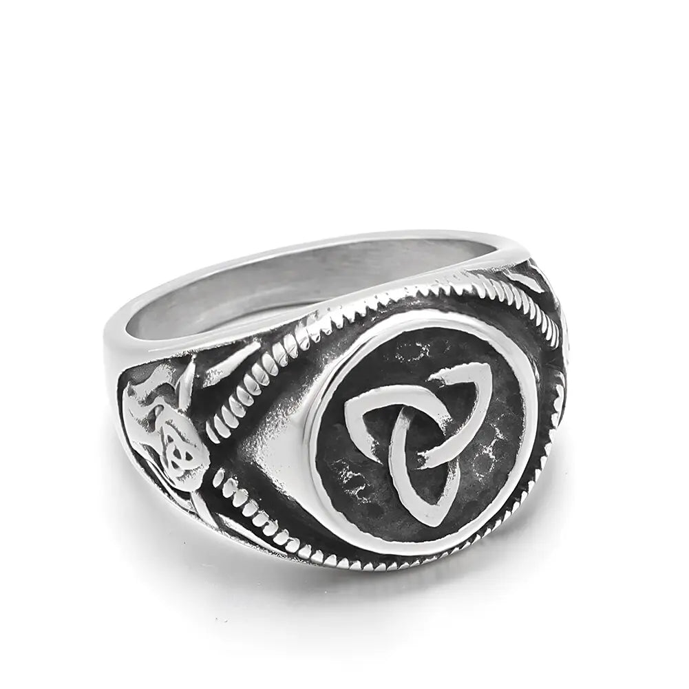 Silber Ring Triquetra