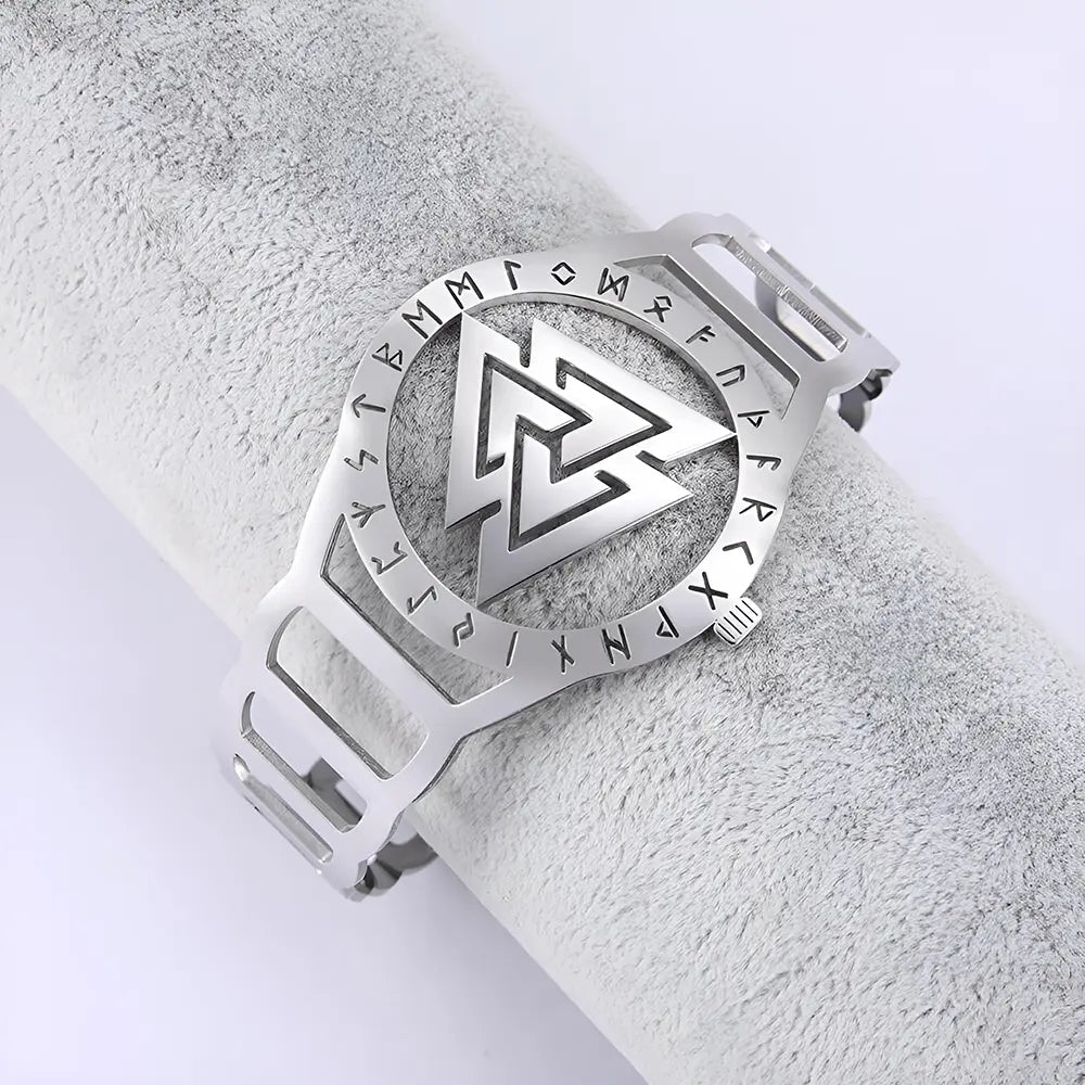Silber Wikinger Armband Edelstahl