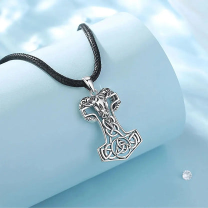 Silber Wikinger Halskette Herren