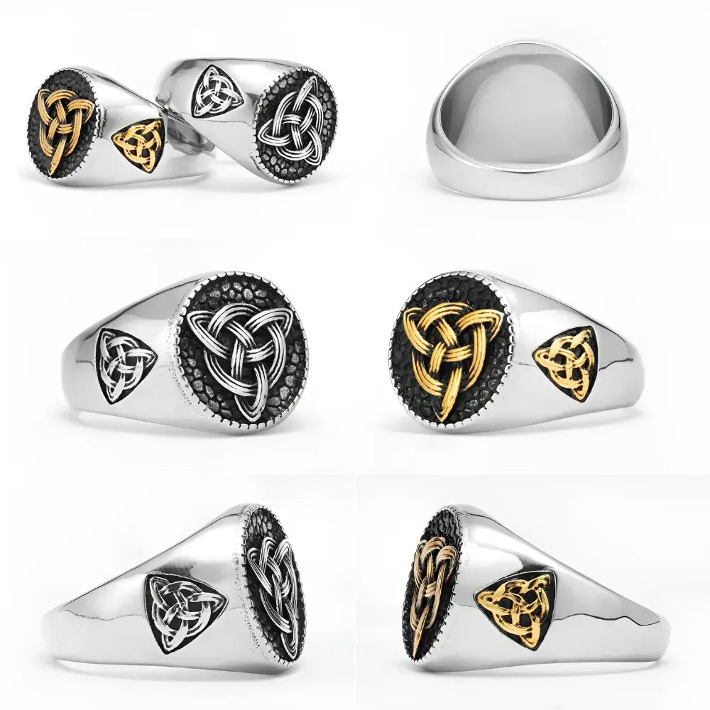 Silver Viking Rings Men