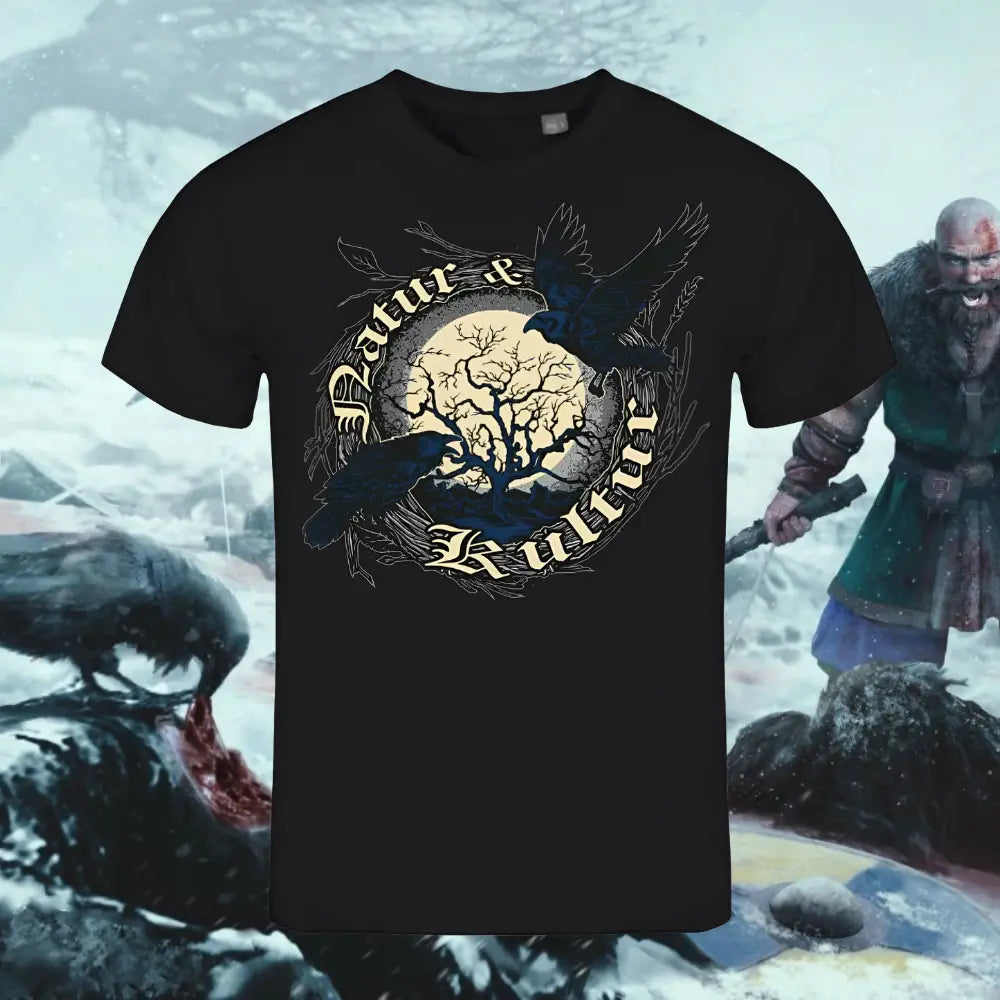 T Shirts Vikings mit Raven