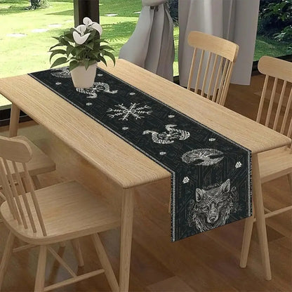 Tischdecke Wikinger Fenri