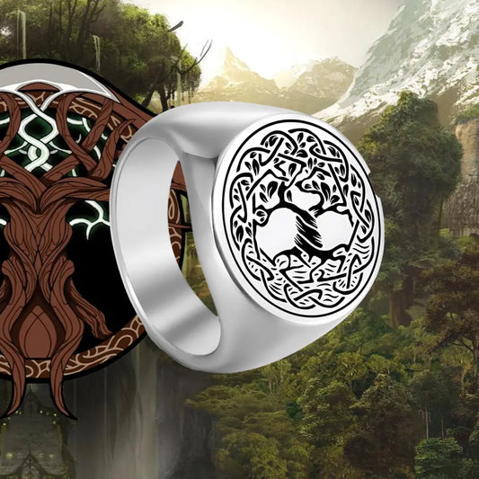 Tree of Life Ring Mens