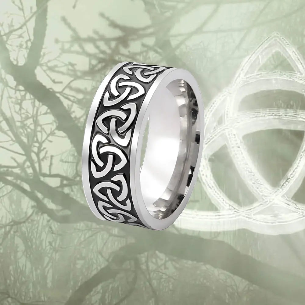 Triquetra Wedding Rings