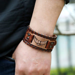Viking Armband mit Krähen des Gottes Odin