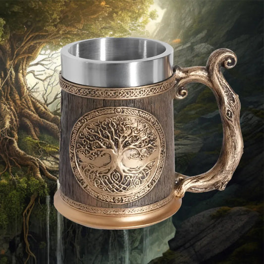 Viking Mug mit Tree of Life