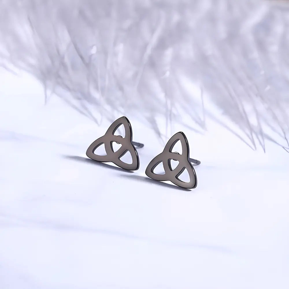 Viking Ohrringe Triquetra Schutz