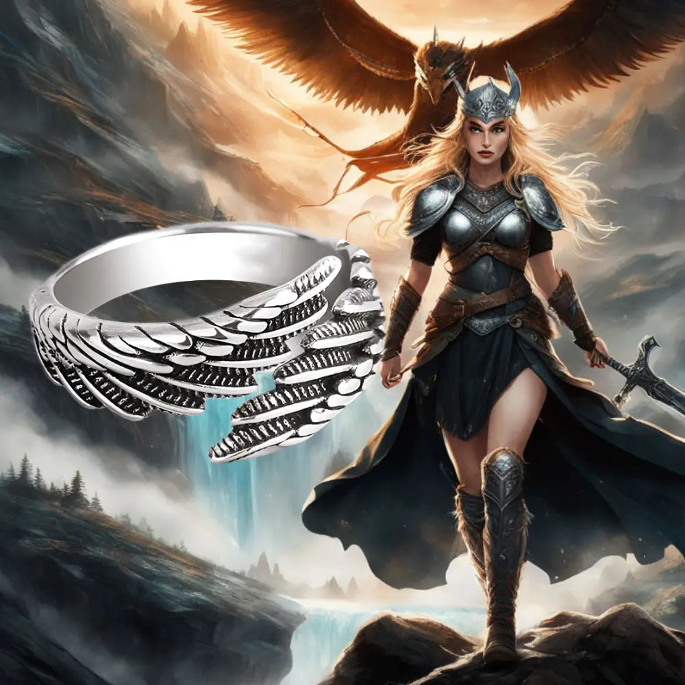 Viking Ring Damen Silber