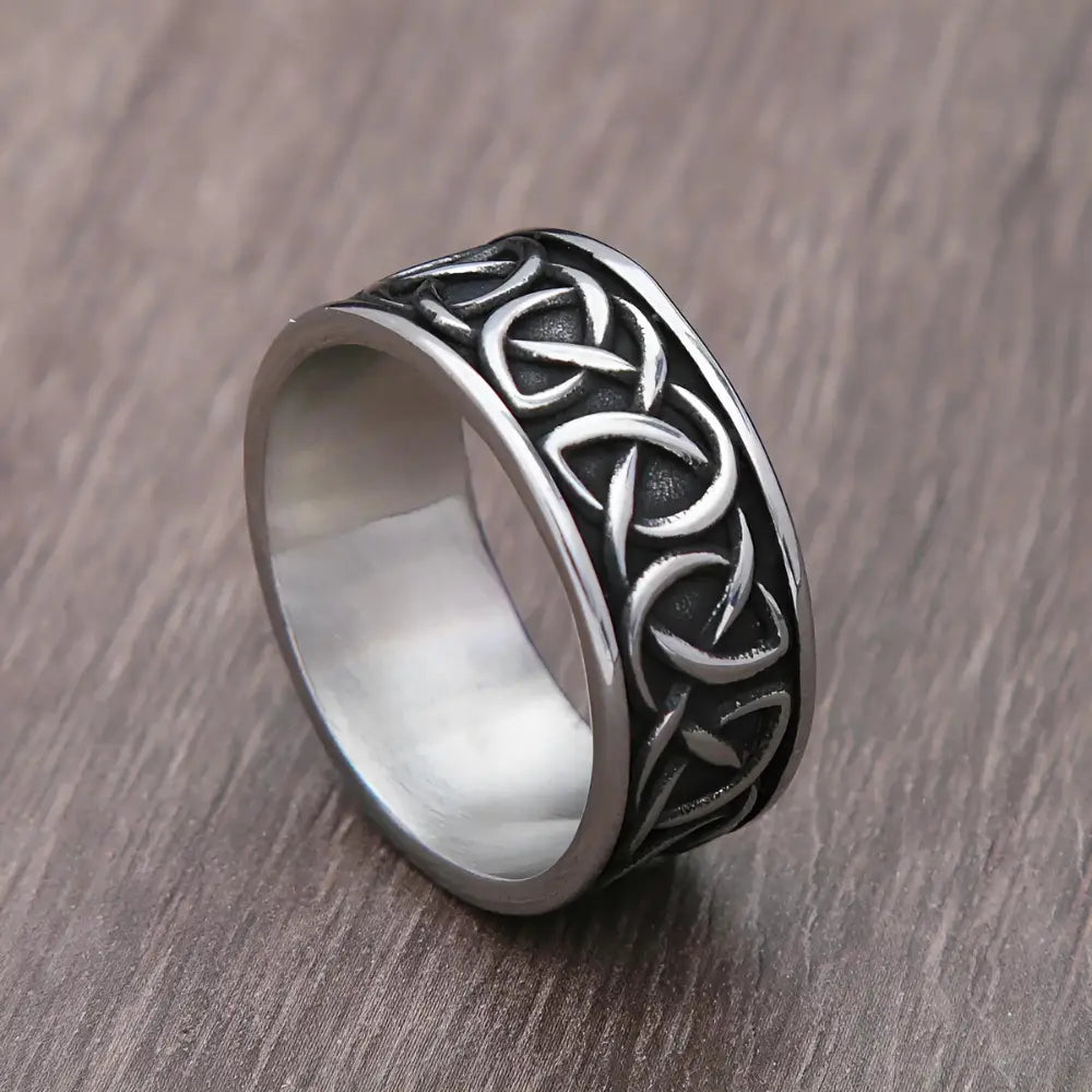 Viking Ring mit Freki Geri