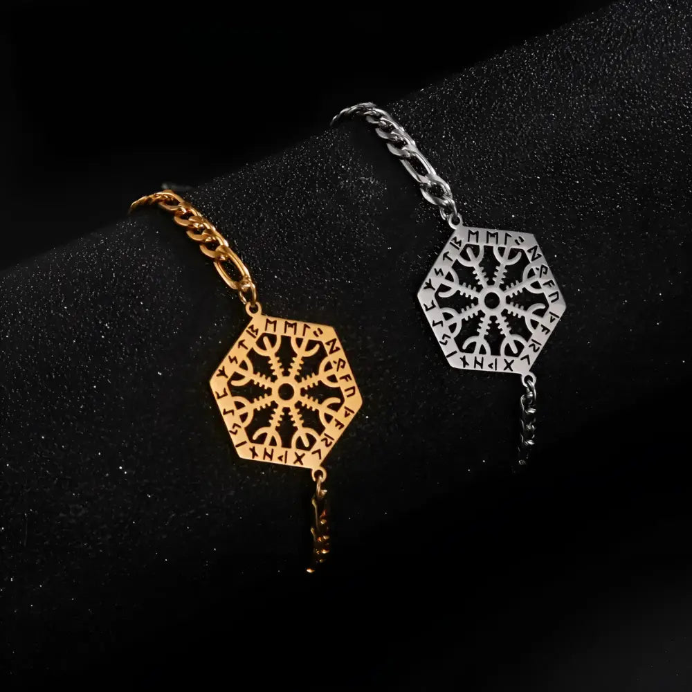 Viking Style Bracelet Aegishjalmur