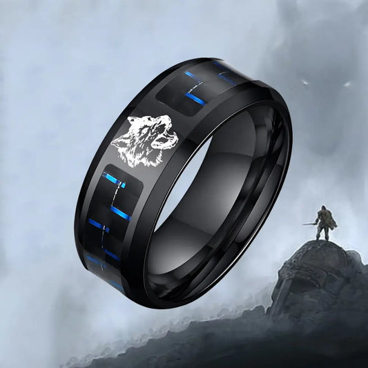 Viking Wolf Ring