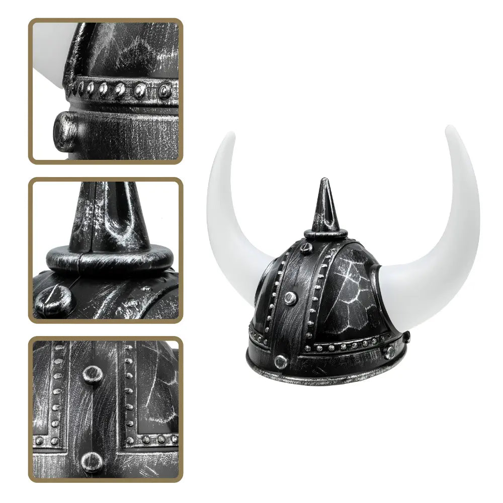 Vikings Helm mit Hörnern