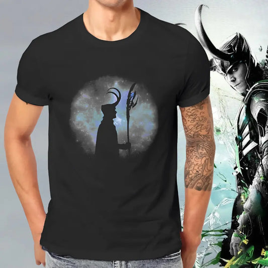 Vikings T Shirt Mens mit Loki