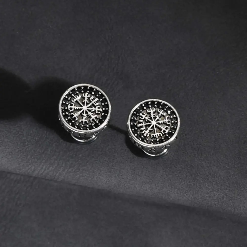 Vikings Vegvisir Ohrringe