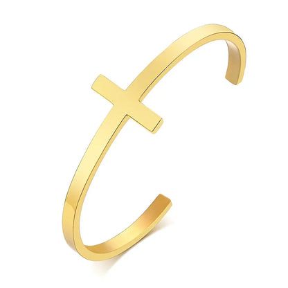 Wikinger Armband Herren mit Kreuz