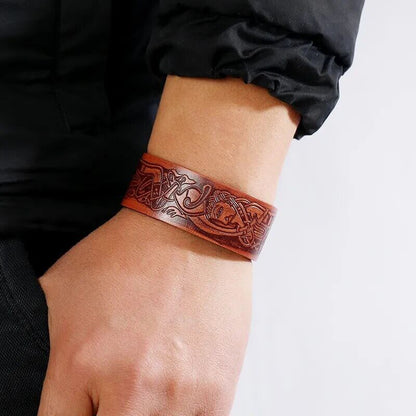 Wikinger Armreif mit Odin Symbol
